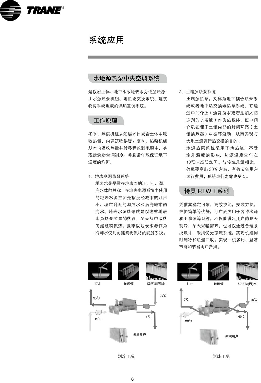 特靈RTWH系統(tǒng)應(yīng)用